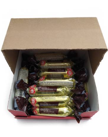 מארז מרציפן מצופה שוקולד 30 יחידות של 50 גרם כל אחד שוקוטרייד